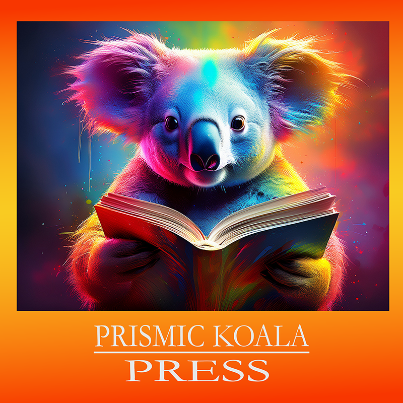 Prismic Koala Press Koala reading a book
